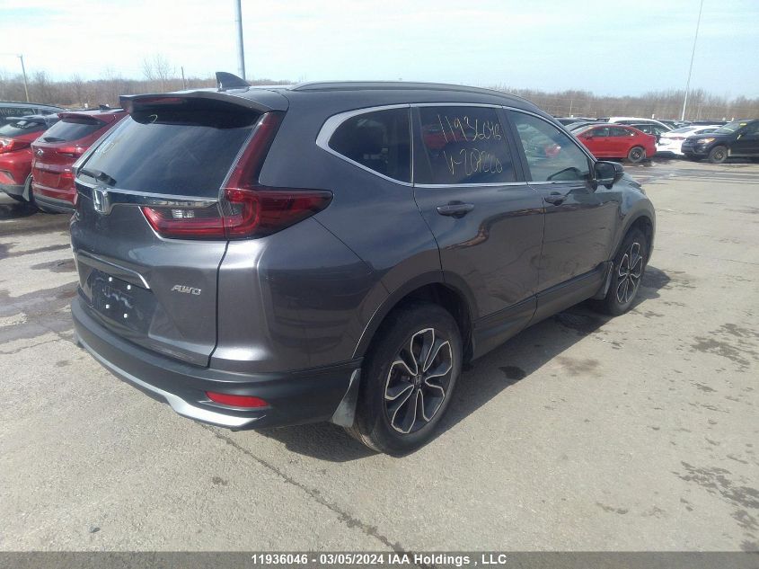 2020 Honda Cr-V VIN: 2HKRW2H82LH207220 Lot: 11936046