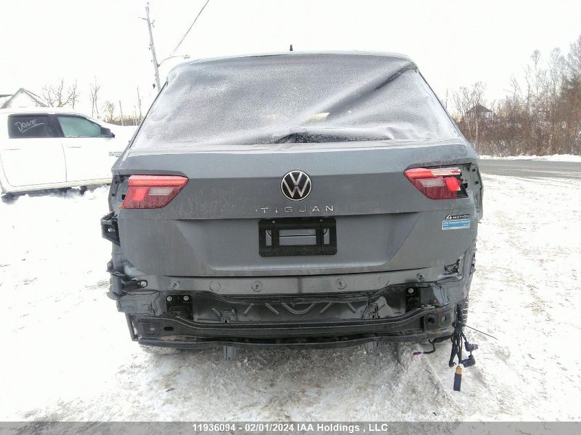 2023 Volkswagen Tiguan VIN: 3VVMB7AX4PM087247 Lot: 11936094