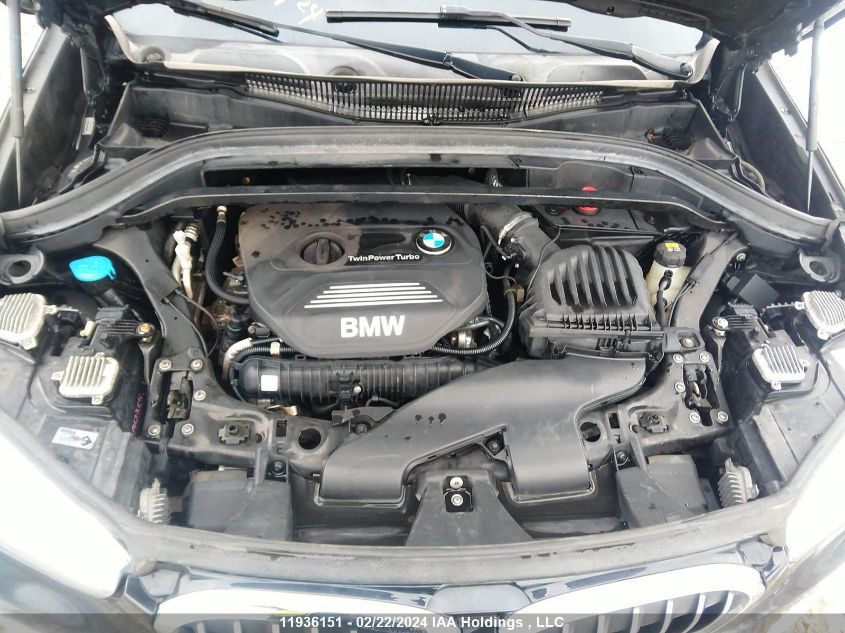 2017 BMW X1 VIN: WBXHT3C31H5F77660 Lot: 11936151