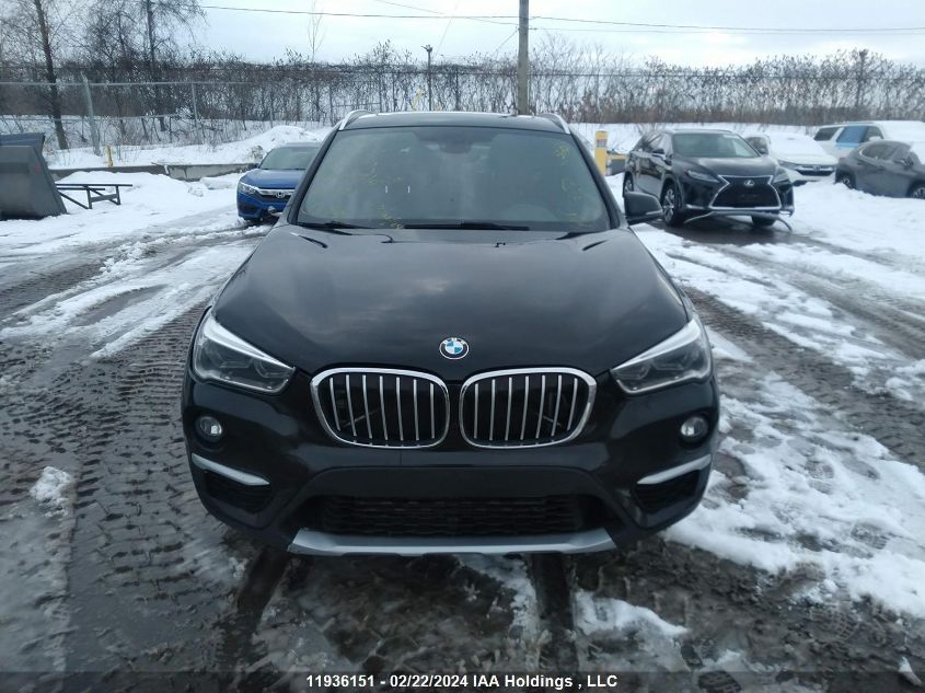 2017 BMW X1 VIN: WBXHT3C31H5F77660 Lot: 11936151