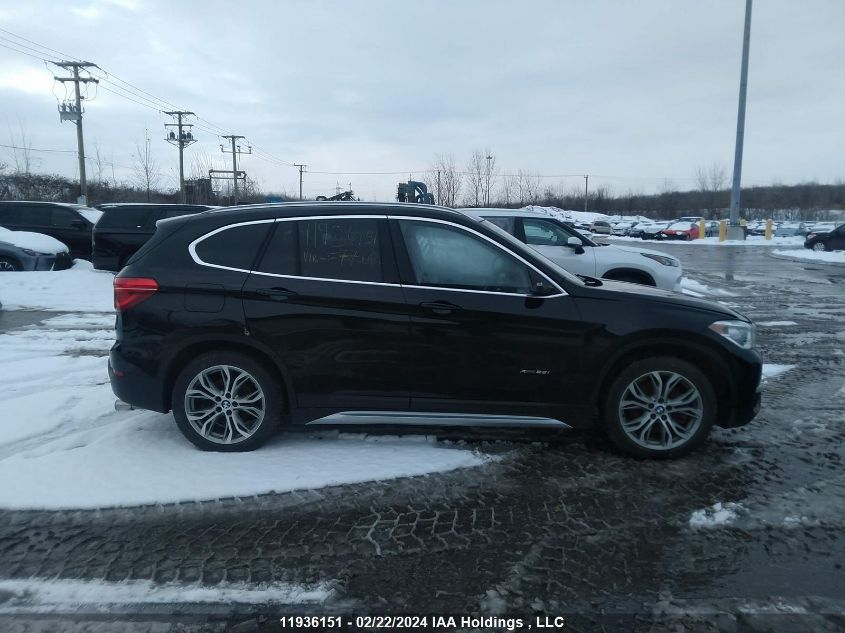2017 BMW X1 VIN: WBXHT3C31H5F77660 Lot: 11936151