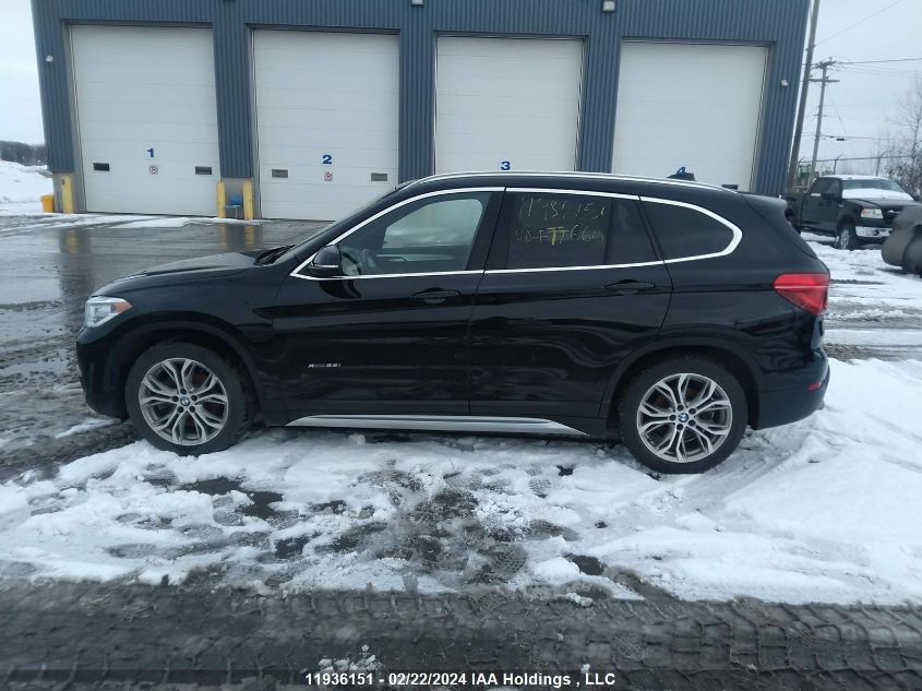 2017 BMW X1 VIN: WBXHT3C31H5F77660 Lot: 11936151