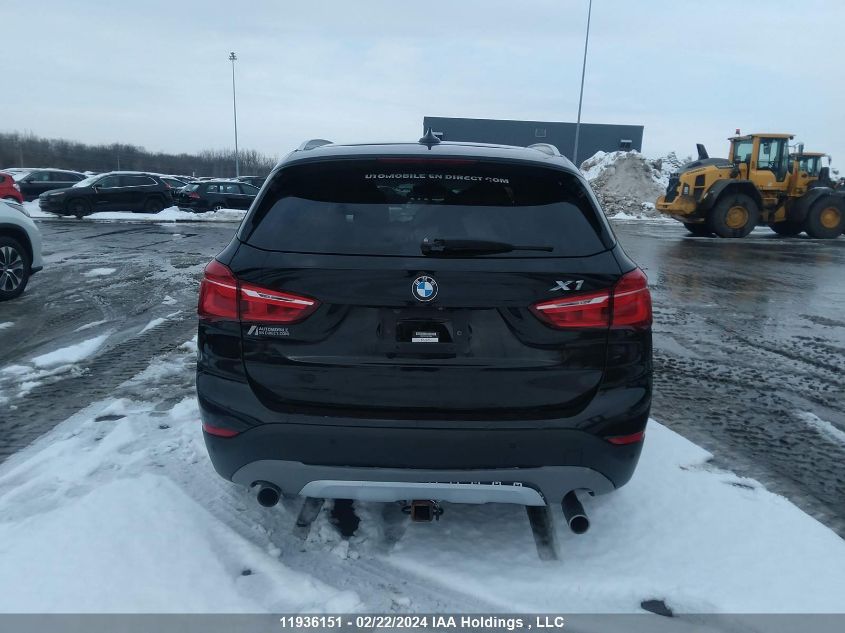 2017 BMW X1 VIN: WBXHT3C31H5F77660 Lot: 11936151