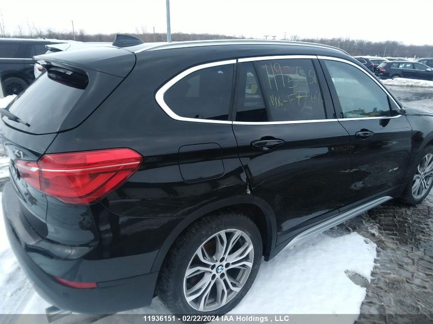 2017 BMW X1 VIN: WBXHT3C31H5F77660 Lot: 11936151