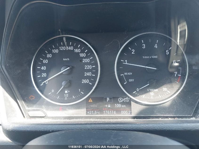 2017 BMW X1 VIN: WBXHT3C31H5F77660 Lot: 11936151