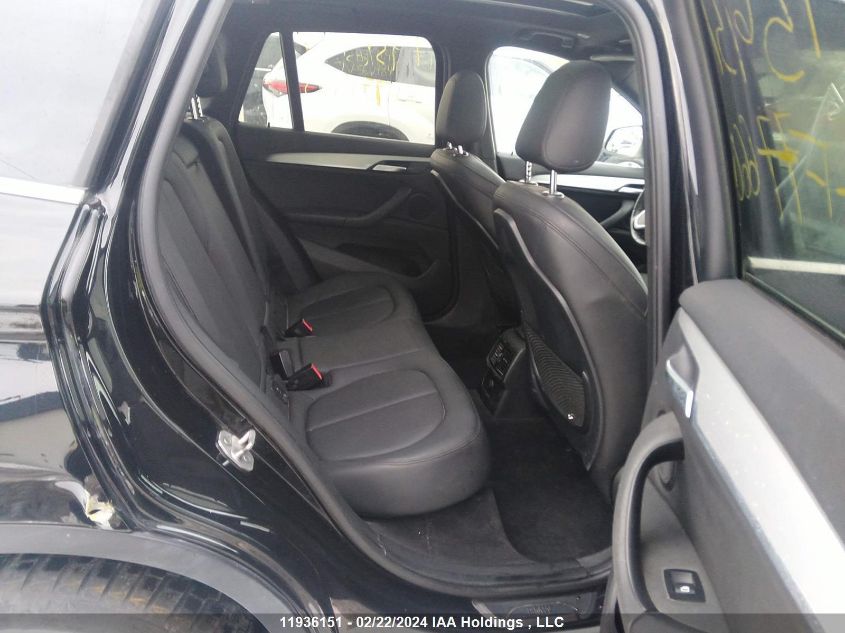 2017 BMW X1 VIN: WBXHT3C31H5F77660 Lot: 11936151