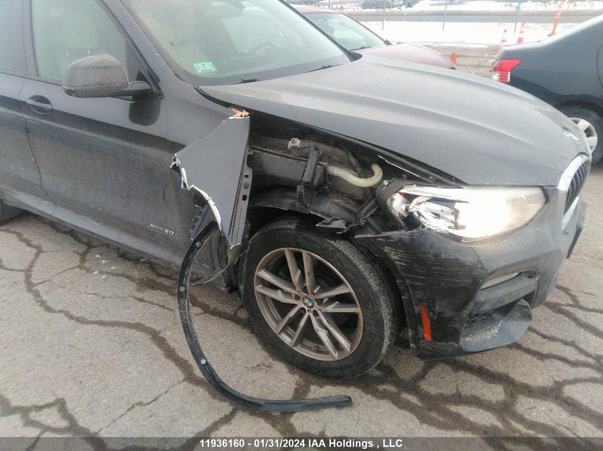 2018 BMW X3 xDrivem40I VIN: 5UXTR9C55JLD59196 Lot: 11936160