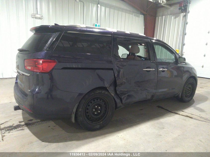 2020 Kia Sedona VIN: KNDMC5C11L6628287 Lot: 11936413