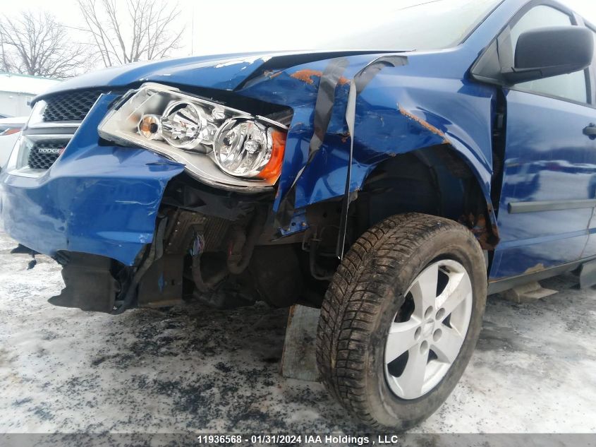 2013 Dodge Grand Caravan VIN: 2C4RDGBG2DR700225 Lot: 11936568