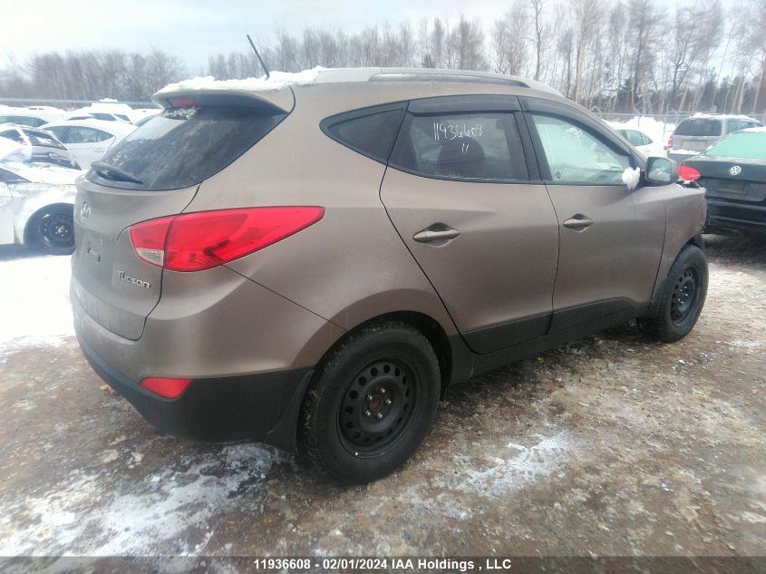 2011 Hyundai Tucson Gls/Limited VIN: KM8JU3AC4BU224303 Lot: 11936608