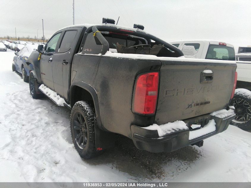 2021 Chevrolet Colorado VIN: 1GCGTEEN5M1268985 Lot: 39189262