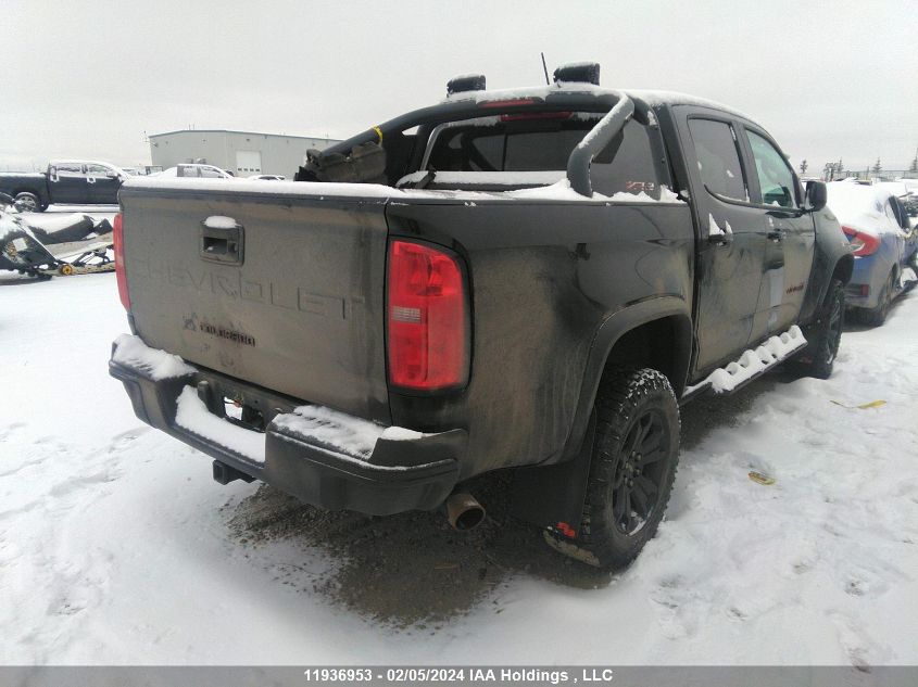 2021 Chevrolet Colorado VIN: 1GCGTEEN5M1268985 Lot: 39189262