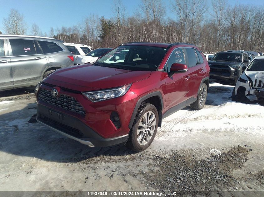 2021 Toyota Rav4 Limited VIN: 2T3D1RFV9MW214699 Lot: 11937046