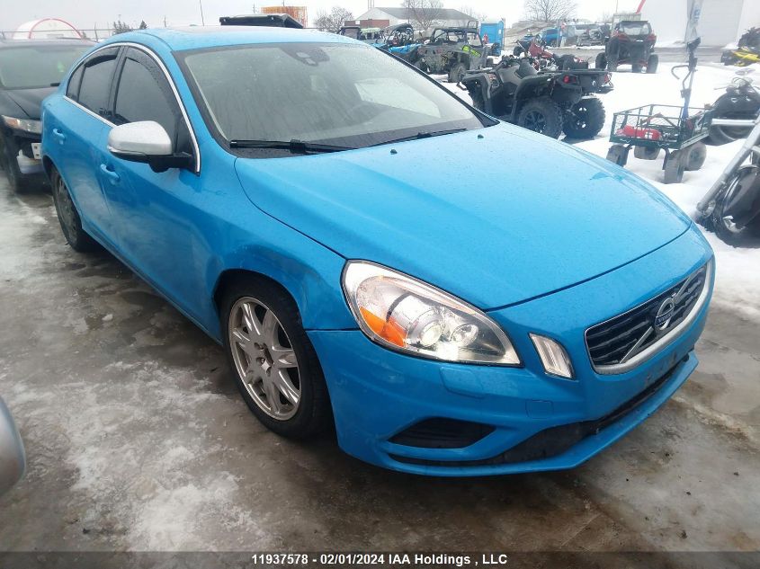 2013 Volvo S60 VIN: YV1902FH9D2201173 Lot: 11937578