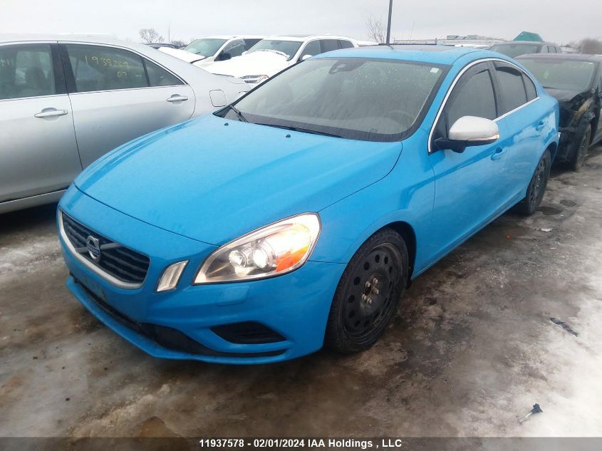 2013 Volvo S60 VIN: YV1902FH9D2201173 Lot: 11937578