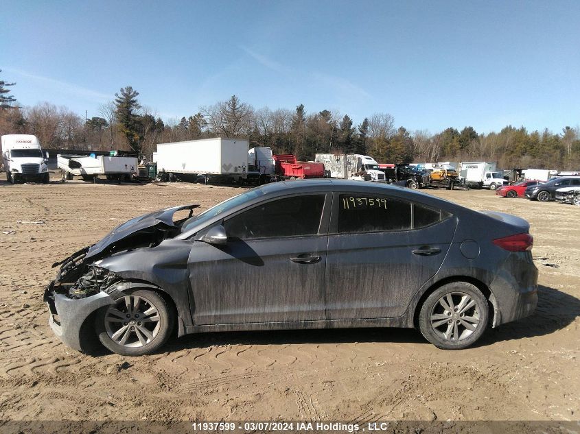 2017 Hyundai Elantra Se/Value/Limited VIN: KMHD84LF9HU403038 Lot: 11937599