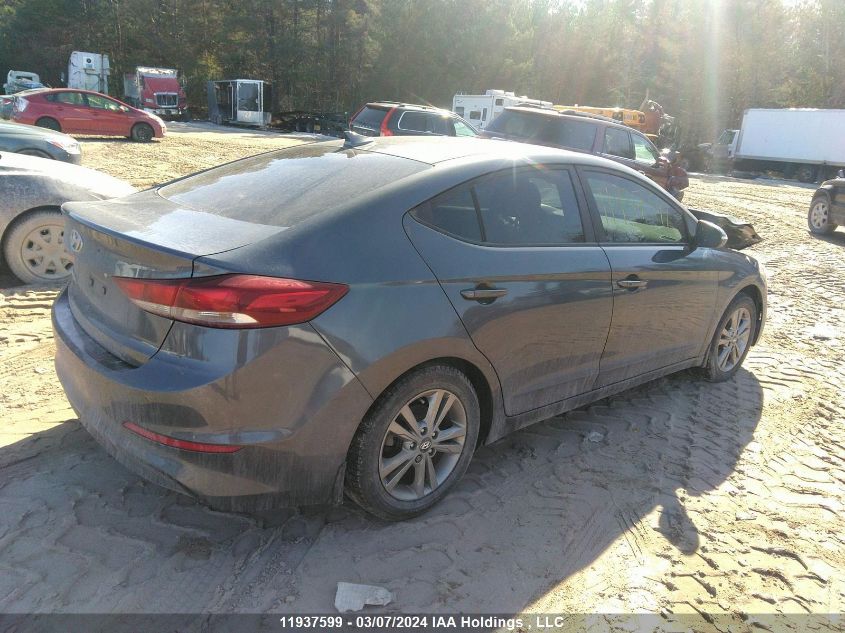 2017 Hyundai Elantra Se/Value/Limited VIN: KMHD84LF9HU403038 Lot: 11937599