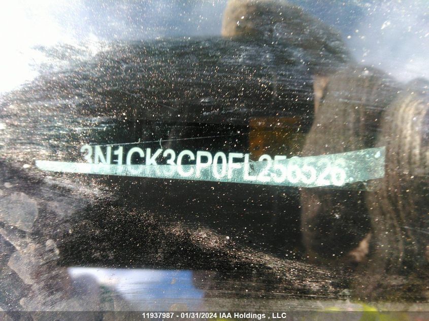 2015 Nissan Micra VIN: 3N1CK3CP0FL256526 Lot: 11937987