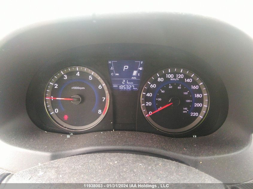 2013 Hyundai Accent Gl VIN: KMHCT4AEXDU495095 Lot: 11938003