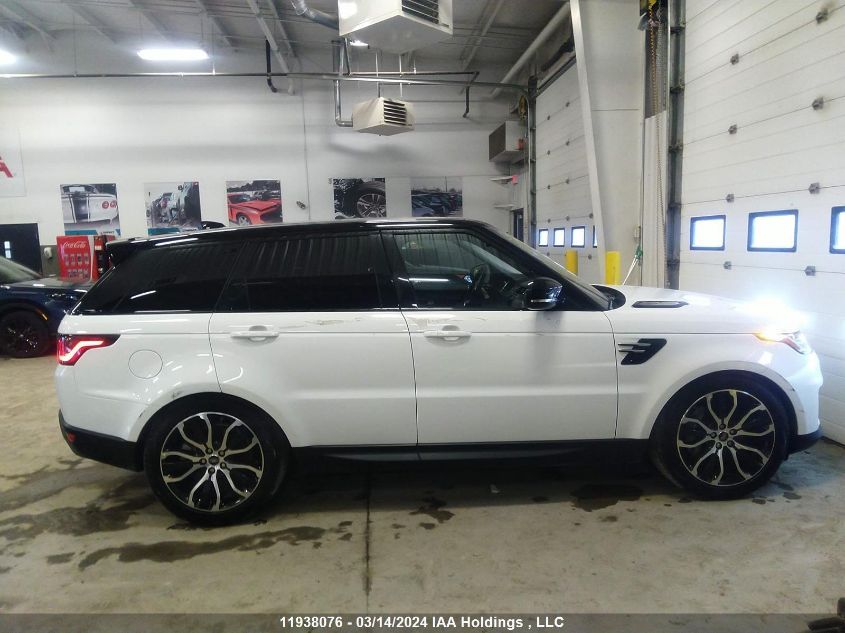 2021 Land Rover Range Rover Sport VIN: SALWG2SU3MA760370 Lot: 11938076