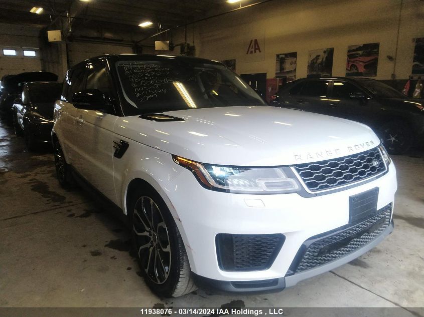 2021 Land Rover Range Rover Sport VIN: SALWG2SU3MA760370 Lot: 11938076