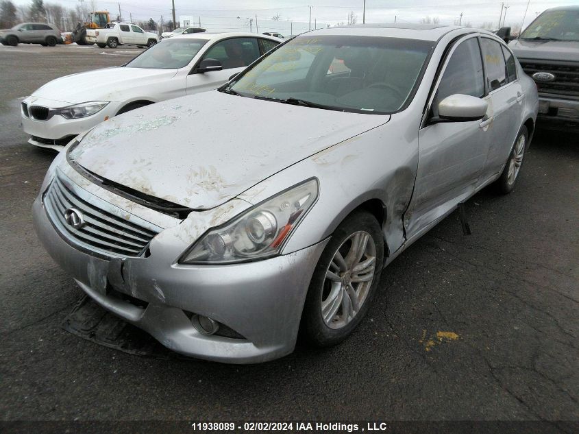 2010 Infiniti G37X VIN: JN1CV6AR0AM458035 Lot: 11938089