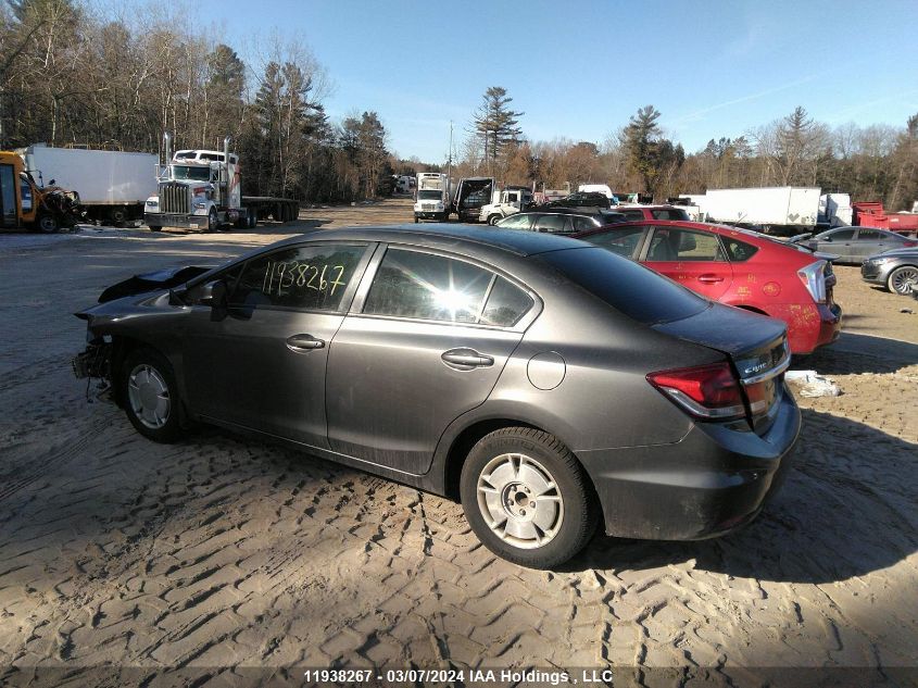 2013 Honda Civic Sdn VIN: 2HGFB2F5XDH026384 Lot: 11938267