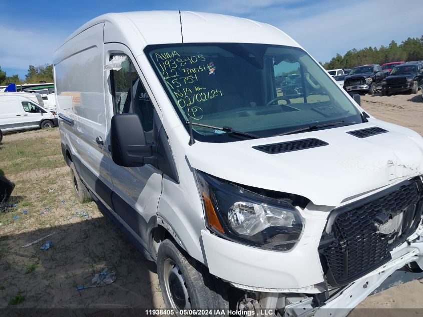 2022 Ford Transit-150 Cargo VIN: 1FTYE1C84NKA15754 Lot: 11938405