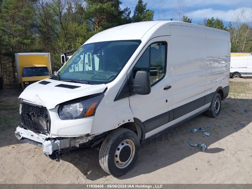 2022 Ford Transit-150 Cargo VIN: 1FTYE1C84NKA15754 Lot: 11938405