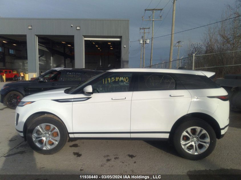 2022 Land Rover Range Rover Evoque VIN: SALZJ2FX4NH174899 Lot: 11938440