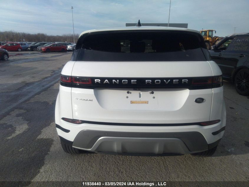2022 Land Rover Range Rover Evoque VIN: SALZJ2FX4NH174899 Lot: 11938440