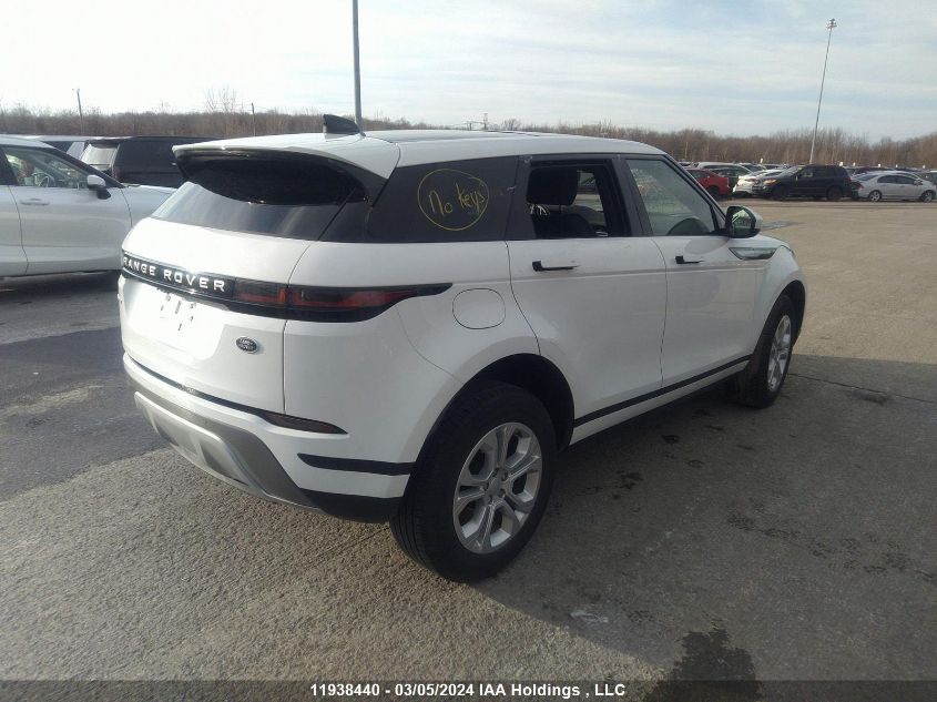 2022 Land Rover Range Rover Evoque VIN: SALZJ2FX4NH174899 Lot: 11938440