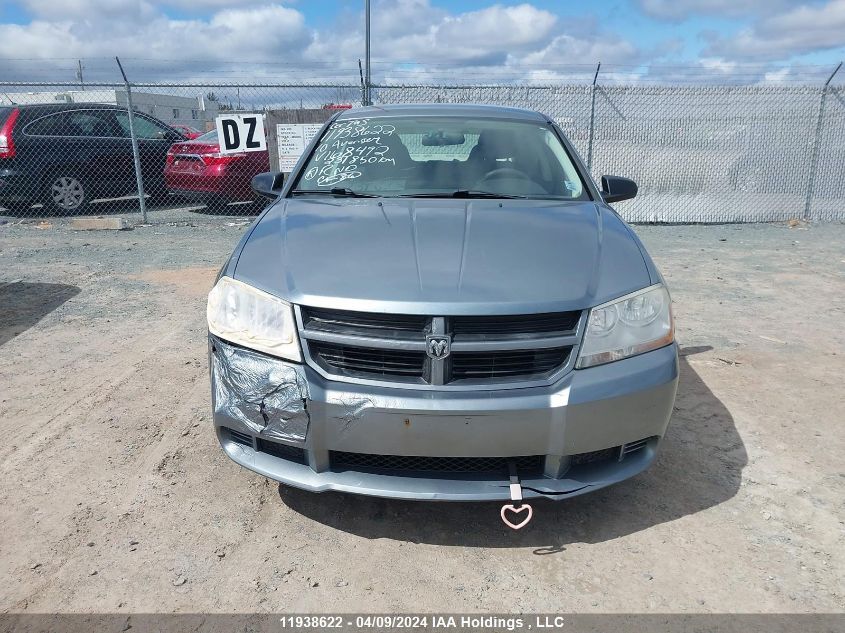 2010 Dodge Avenger Sxt VIN: 1B3CC4FB4AN168492 Lot: 11938622