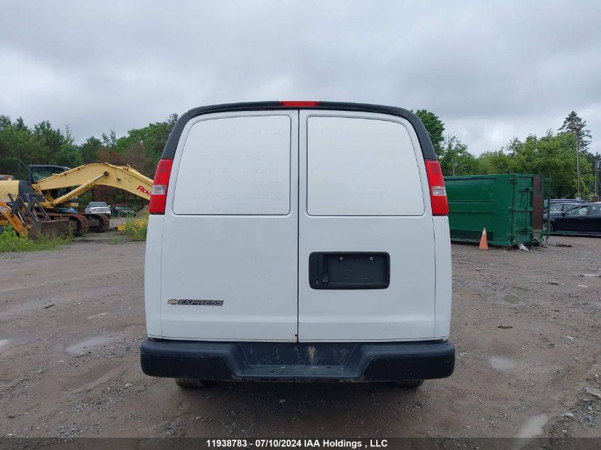 2018 Chevrolet Express VIN: 1GCWGAFPXJ1339683 Lot: 11938783