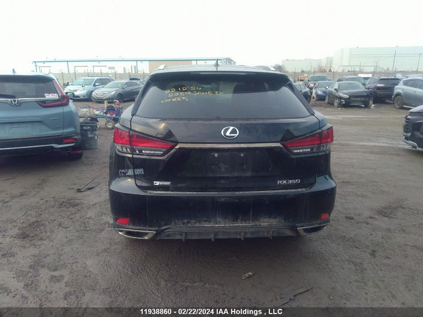 2022 Lexus Rx 350 VIN: 2T2YZMDA5NC336299 Lot: 11938860
