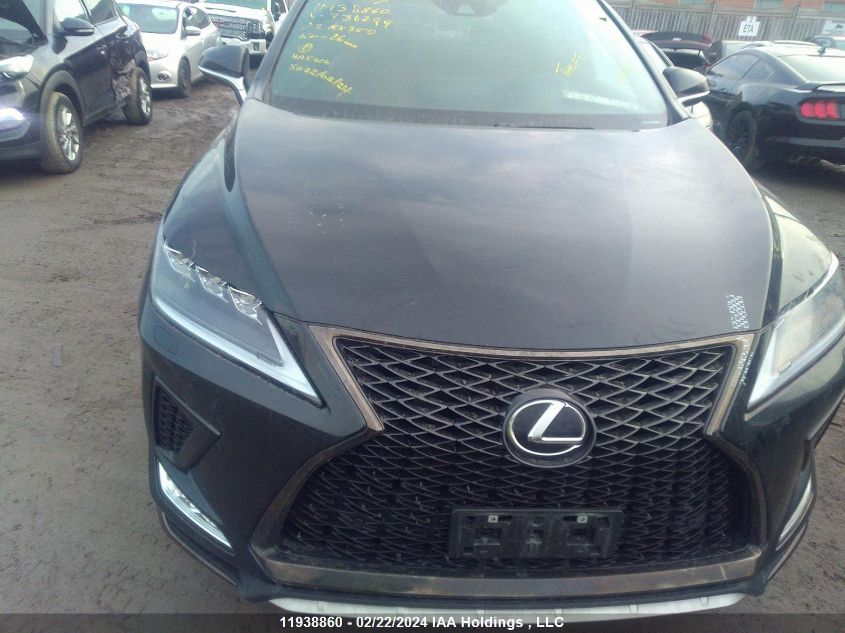 2022 Lexus Rx 350 VIN: 2T2YZMDA5NC336299 Lot: 11938860