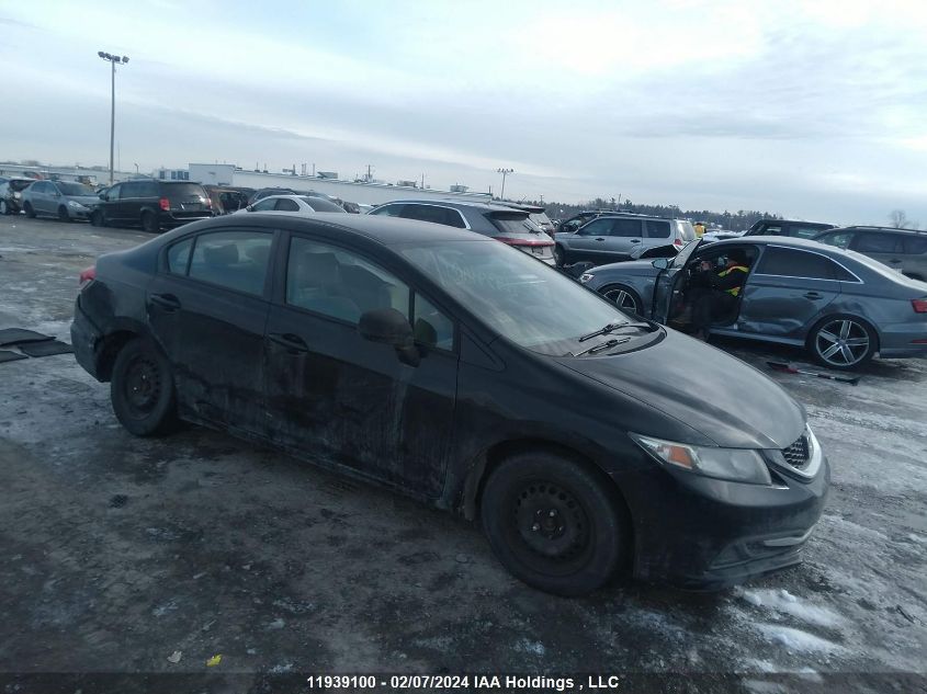 2013 Honda Civic Lx VIN: 2HGFB2F4XDH006949 Lot: 11939100