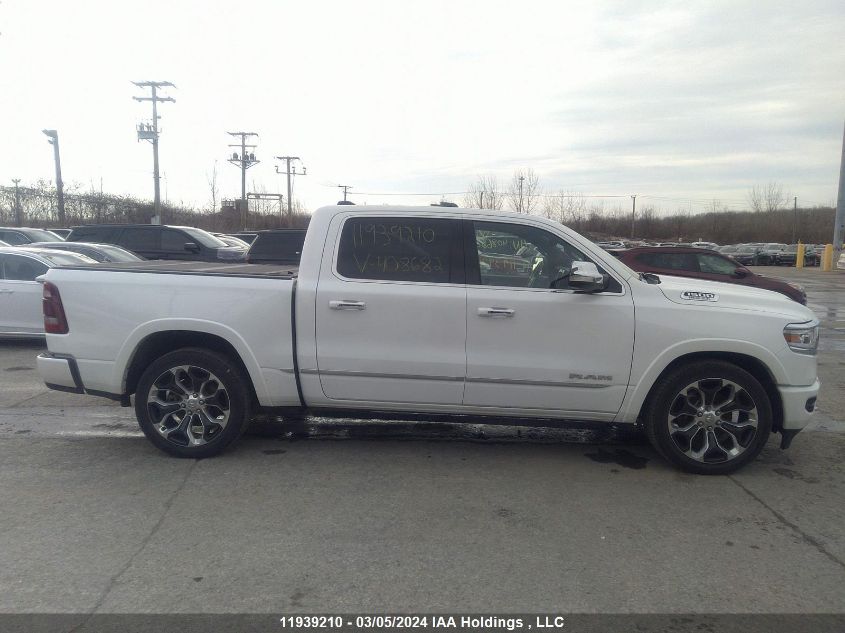 2022 Ram 1500 Limited VIN: 1C6SRFHT6NN408682 Lot: 11939210