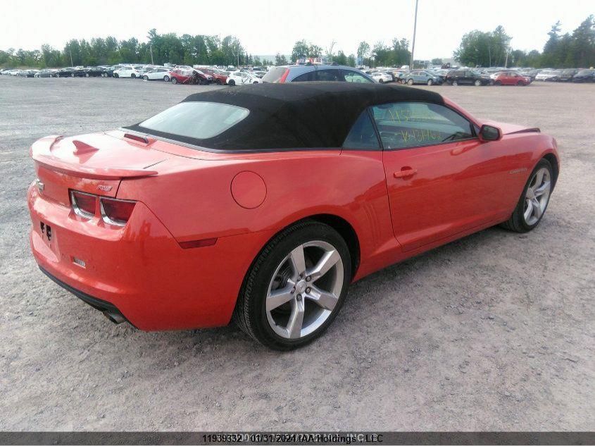 2012 Chevrolet Camaro VIN: 2G1FG3D32C9131462 Lot: 11939332