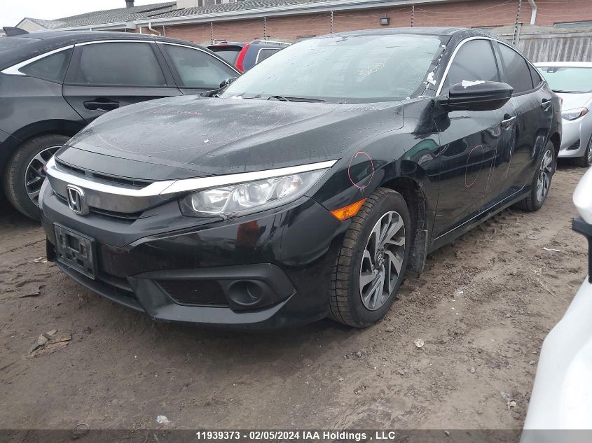 2018 Honda Civic Sedan VIN: 2HGFC2F63JH043786 Lot: 11939373