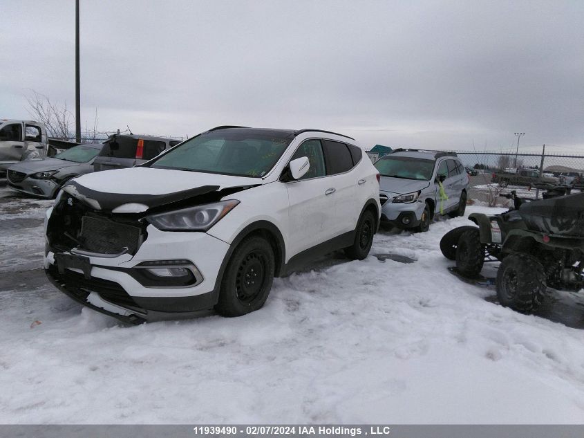 2017 Hyundai Santa Fe Sport VIN: 5XYZUDLB4HG439207 Lot: 39259028