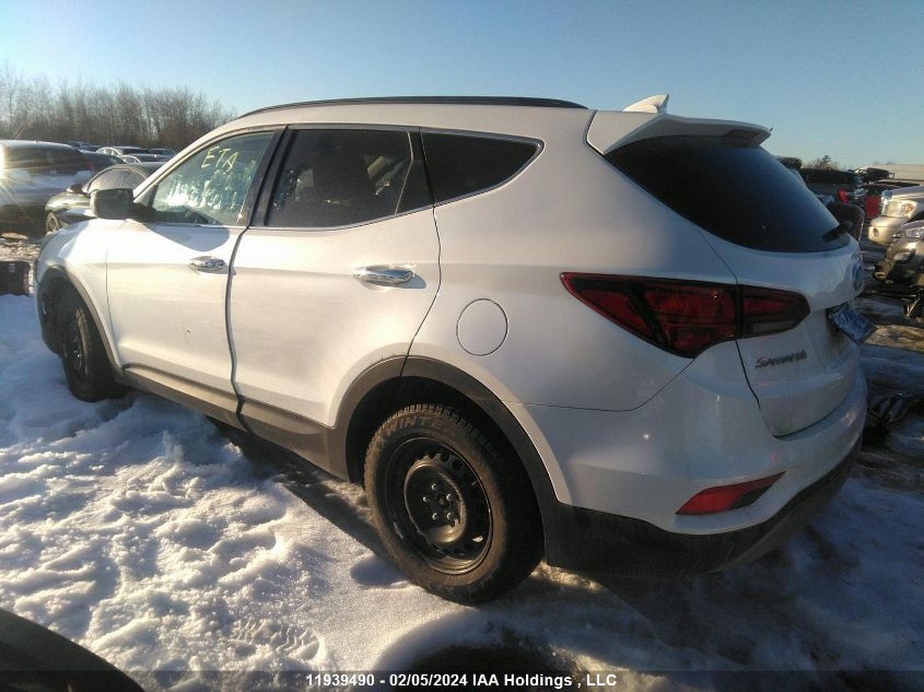 2017 Hyundai Santa Fe Sport VIN: 5XYZUDLB4HG439207 Lot: 39259028