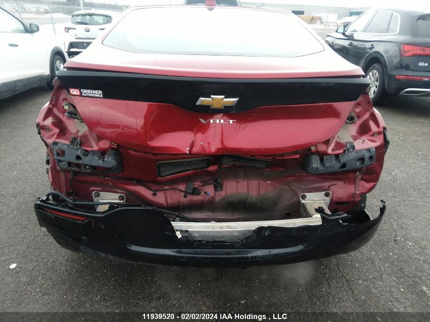 2018 Chevrolet Volt VIN: 1G1RA6S53JU122208 Lot: 11939520