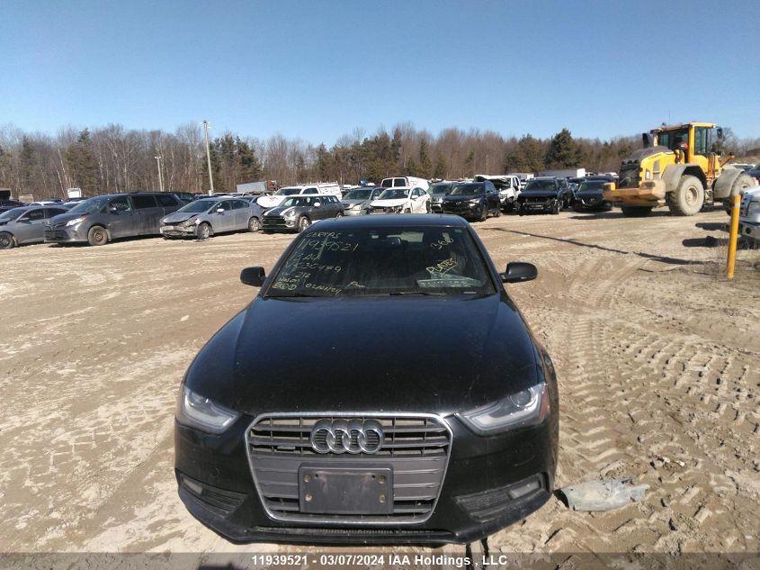 2013 Audi A4 Premium Plus VIN: WAUHFCFL2DN030479 Lot: 11939521