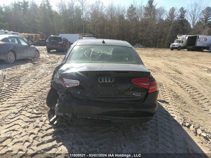 2013 Audi A4 Premium Plus VIN: WAUHFCFL2DN030479 Lot: 11939521