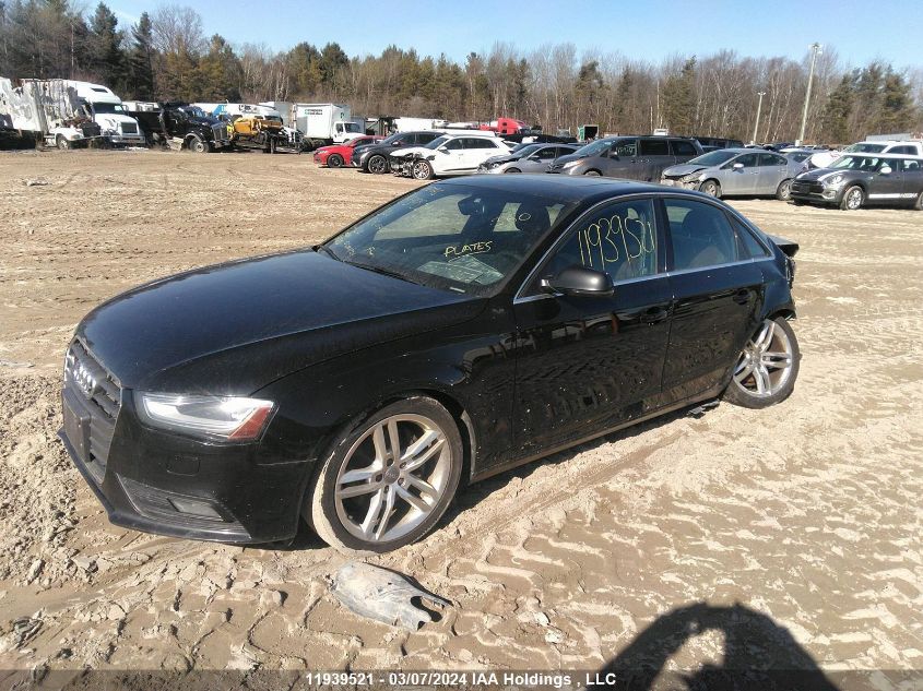 2013 Audi A4 Premium Plus VIN: WAUHFCFL2DN030479 Lot: 11939521