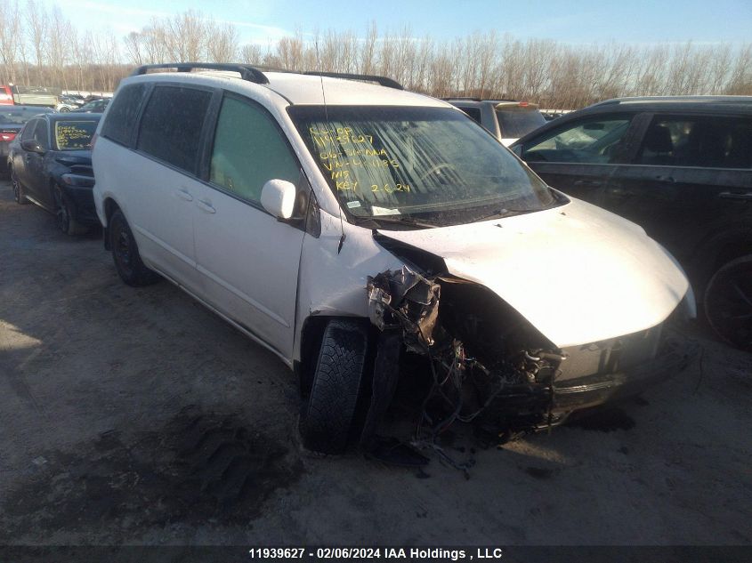 2006 Toyota Sienna Ce/Le VIN: 5TDZA23C96S401185 Lot: 11939627