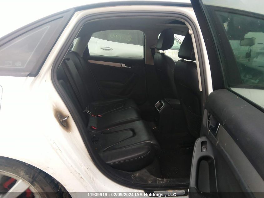 2012 Audi A4 VIN: WAUBFCFL2CN003433 Lot: 11939919