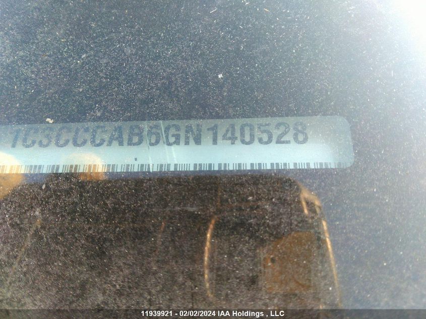 2016 Chrysler 200 Limited VIN: 1C3CCCAB6GN140528 Lot: 11939921