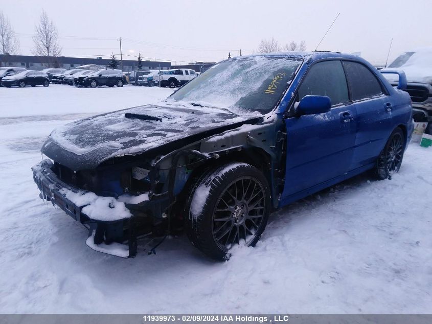 2003 Subaru Impreza Wrx VIN: JF1GD296X3G504613 Lot: 11939973